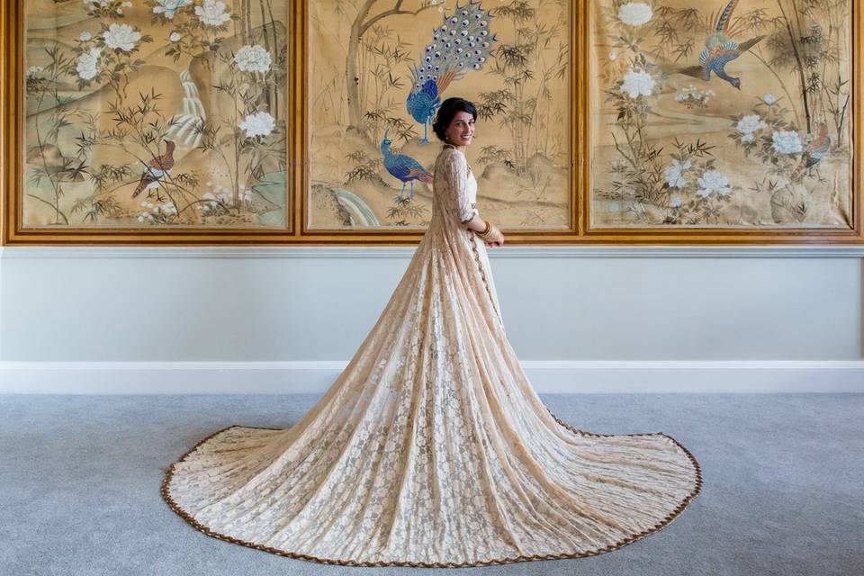 Bespoke wedding dress