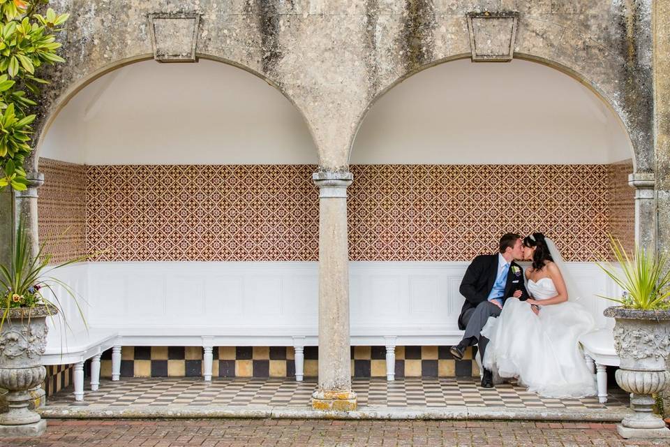 Post-ceremony photo session