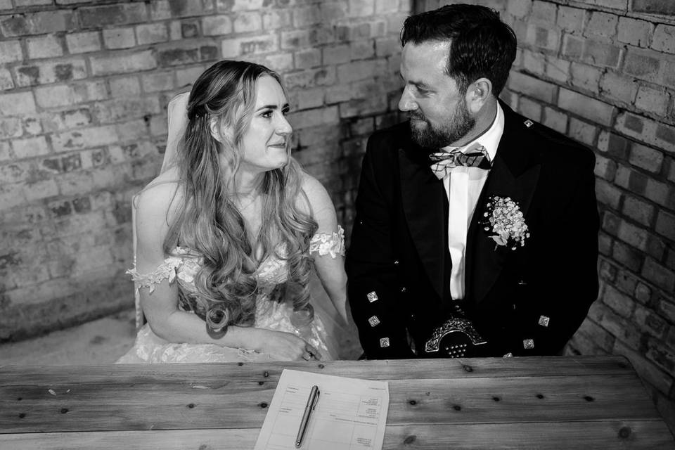 Just married