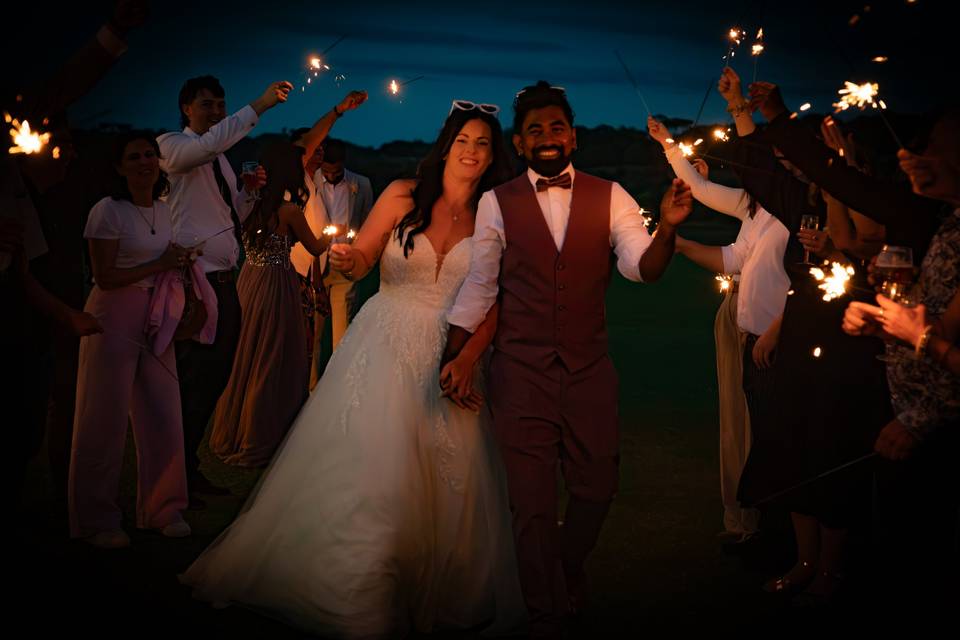 Sparkler finale