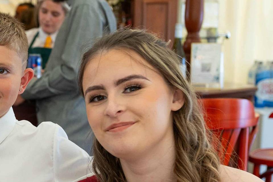 Beautiful bridesmaid