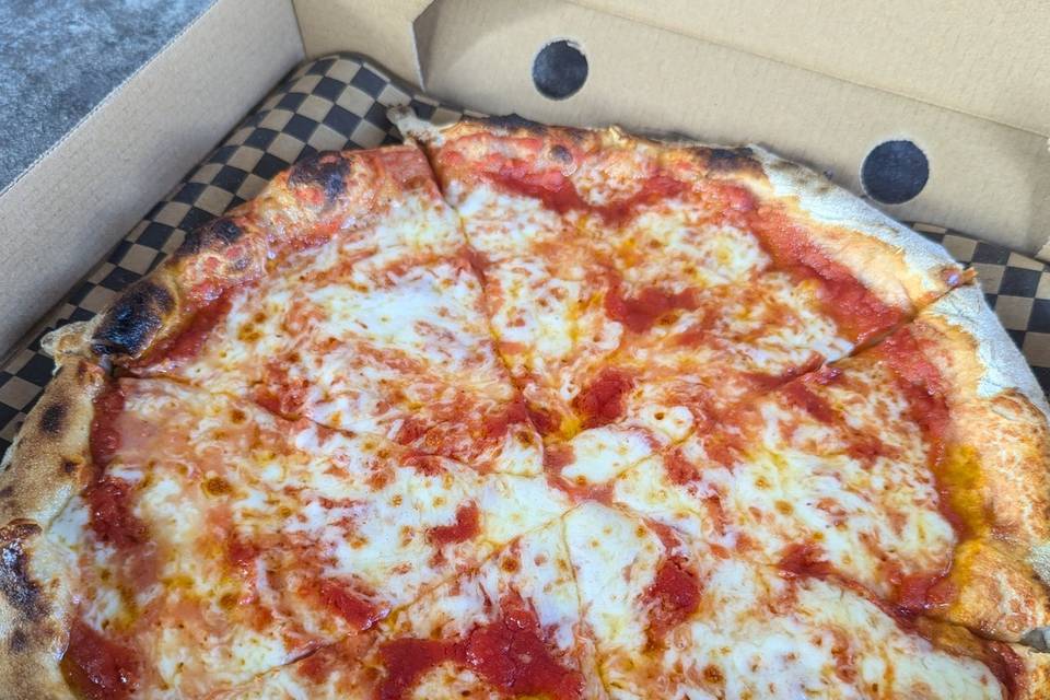 Margherita pizza