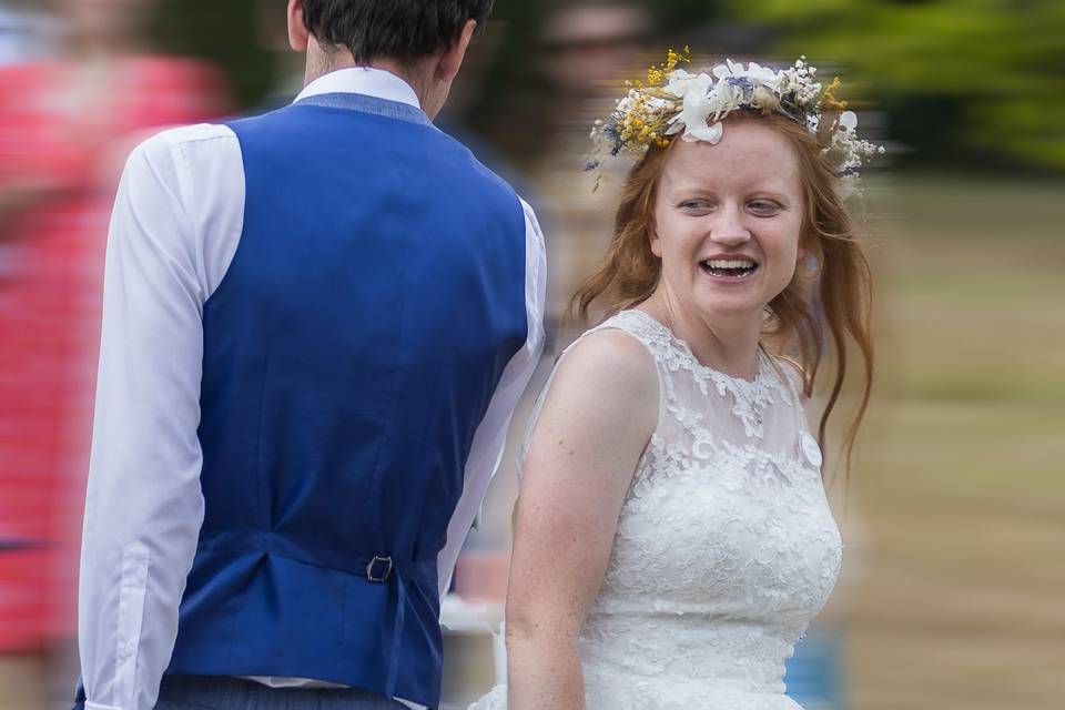 A lively first dance!