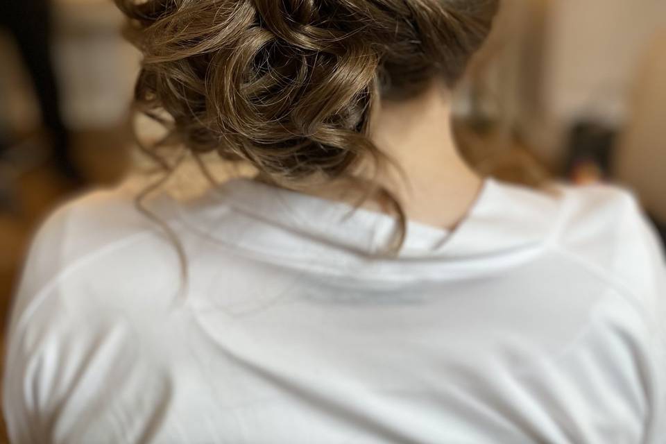 Braided updo