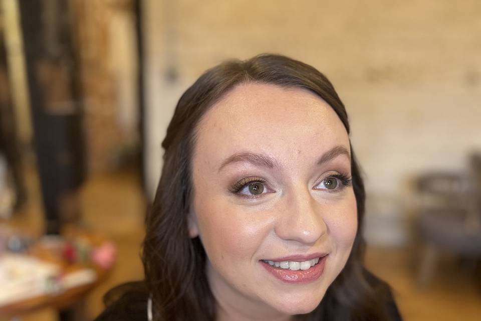 Bride makeup