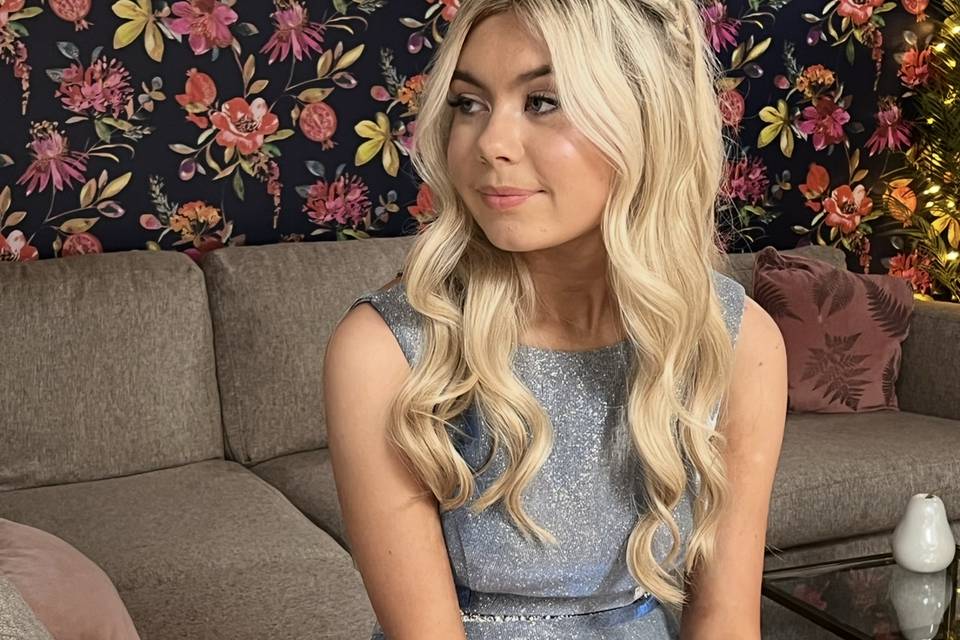 Prom hair & makeup