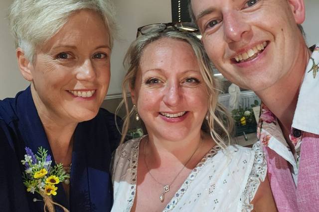 Post ceremony joy!