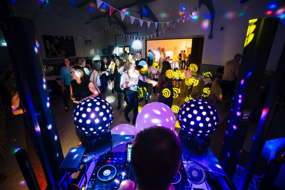 Party in full swing