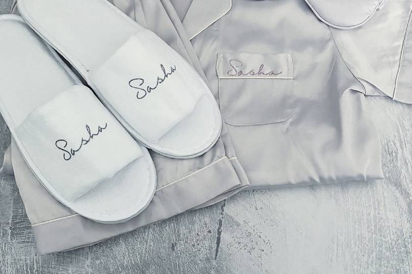 Personalised nightwear set