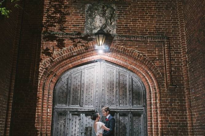 Night Portrait with off-camera flash, Leez Priory