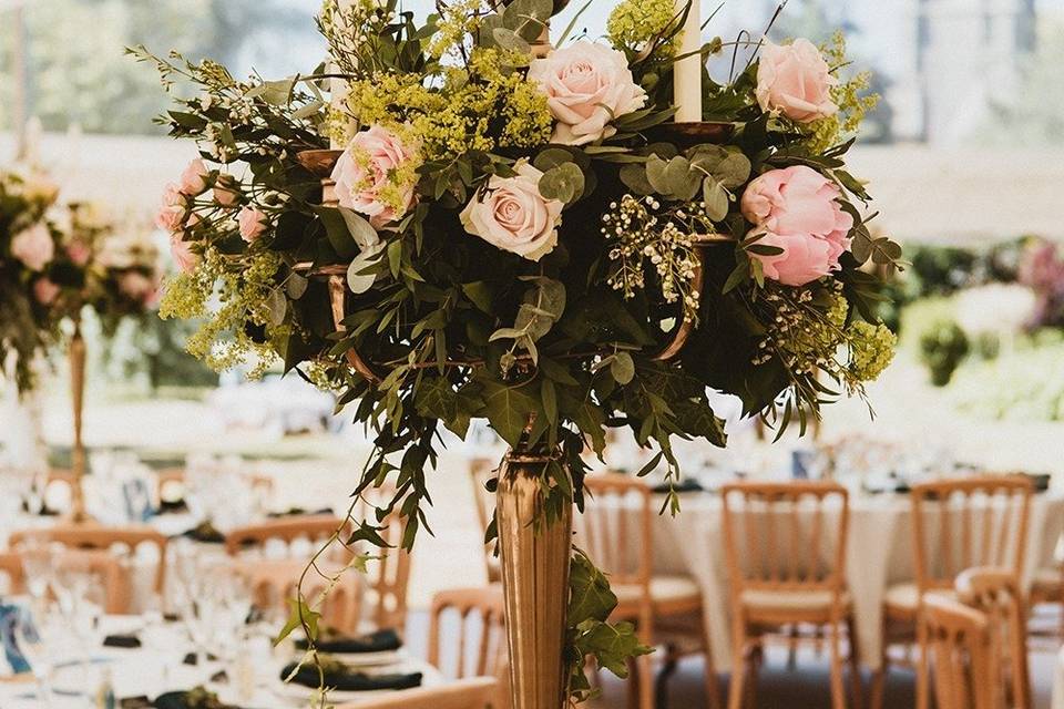 Marquee interior