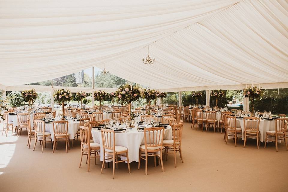 Lovely marquee wedding