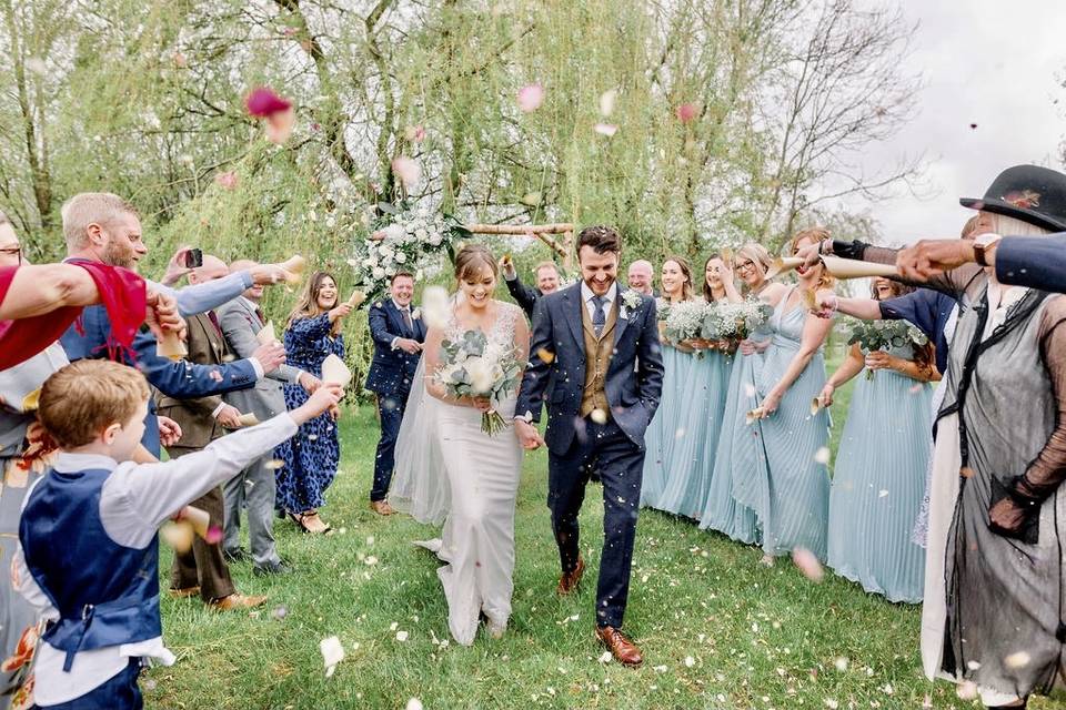 We love petal confetti!