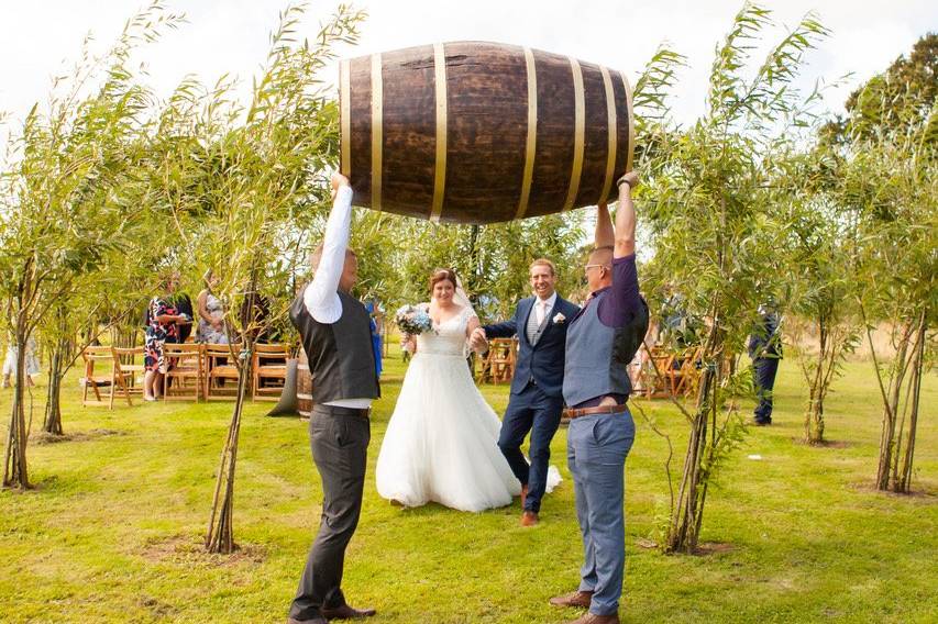 Unique wedding tradition