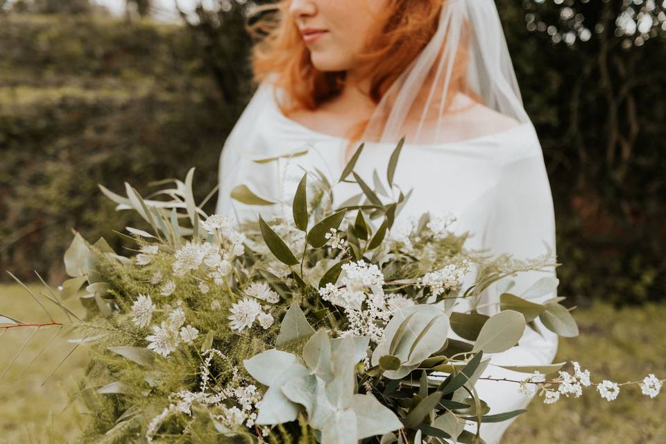 Gorgeous eucalyptus bouquet