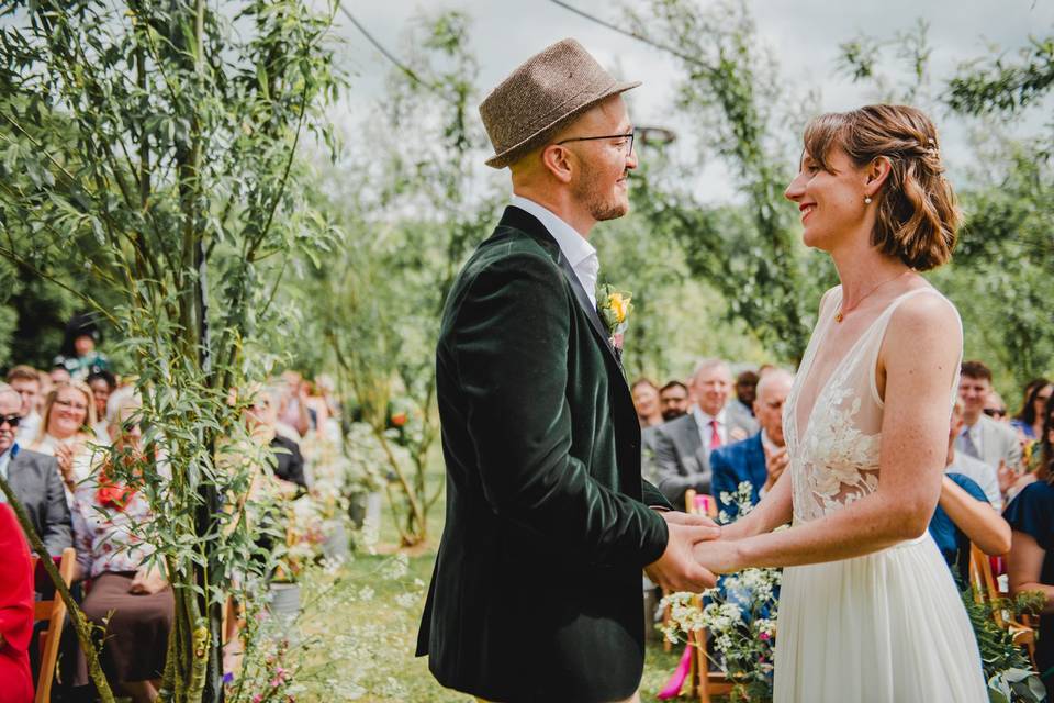 Willow cathedral ceremony