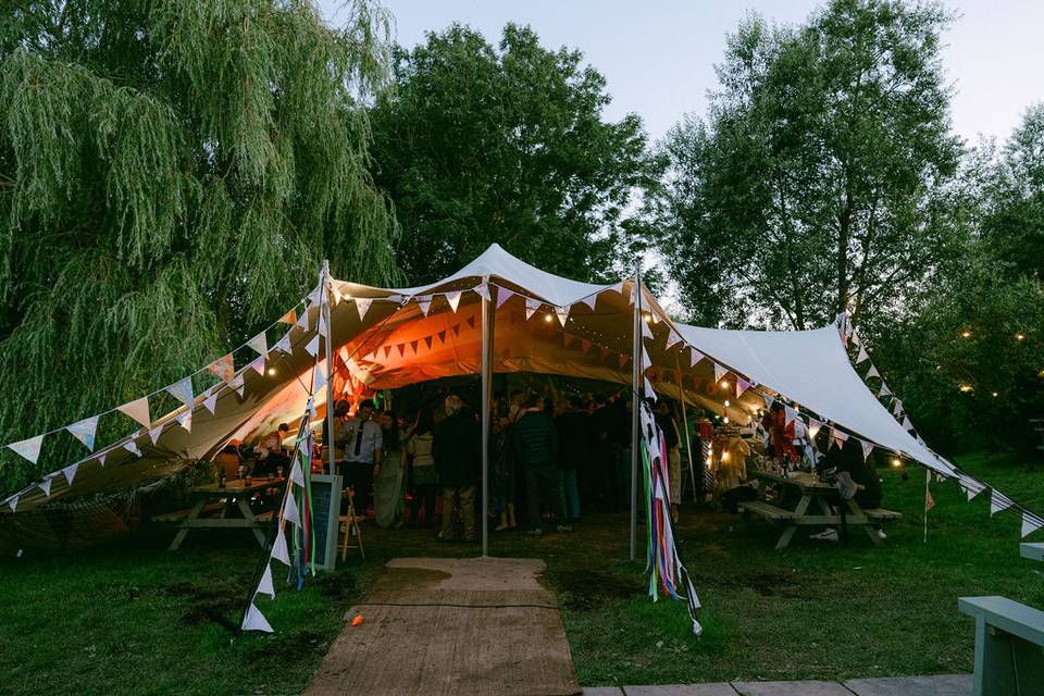 Festival Style stretch tent