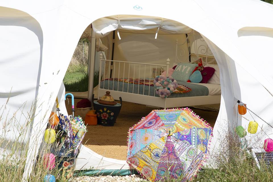 5 Lotus Belle Glamping tents