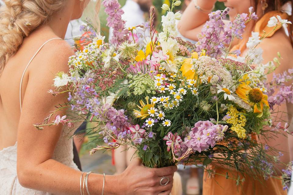 Locally grown flowers