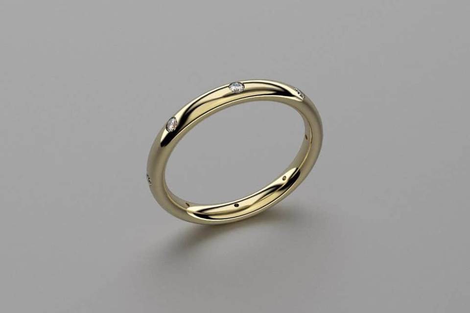 Simple bespoke ring