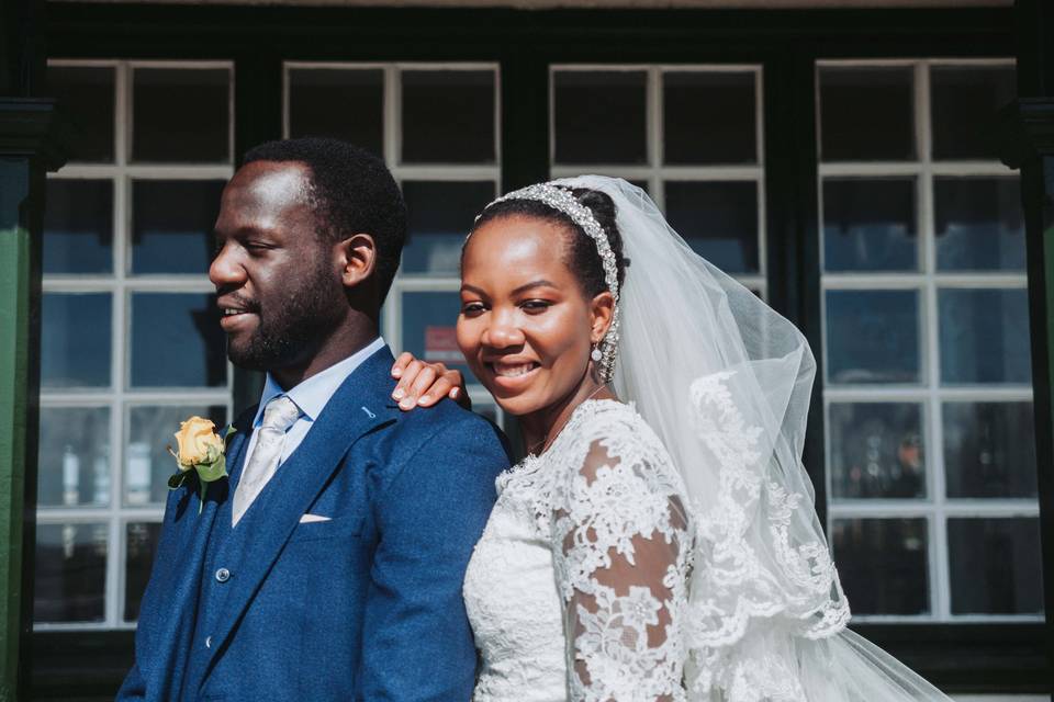 Bride and groom