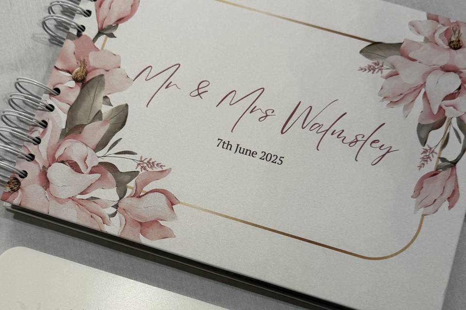 Personalised Guestbook Example
