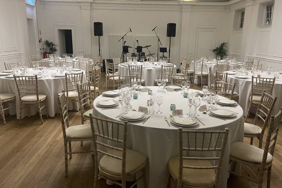 Wedding set up