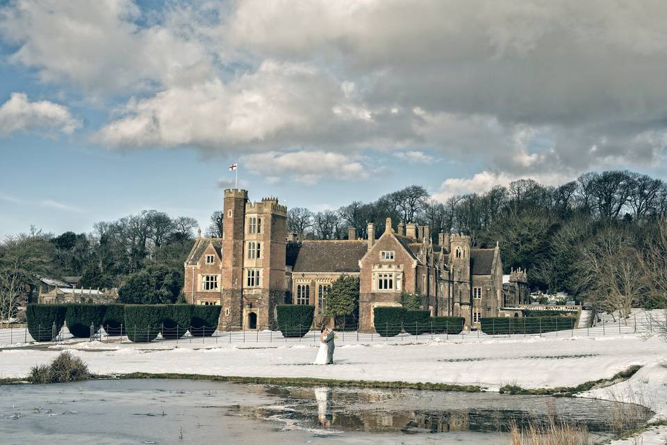 Snow at St Audries Park