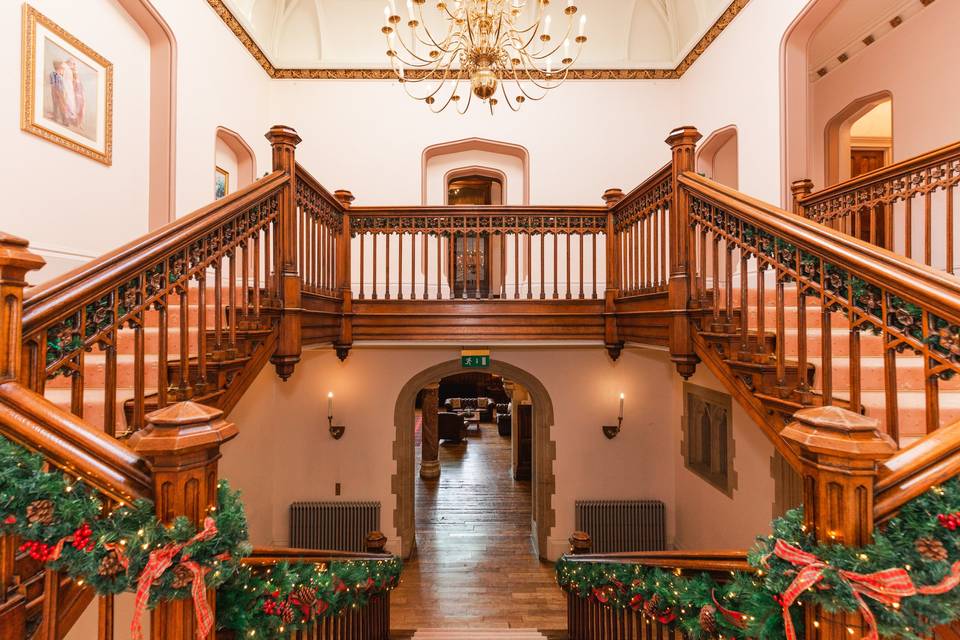 Main Staircase at St Audries