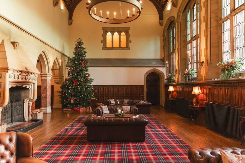 Great Hall at Xmas