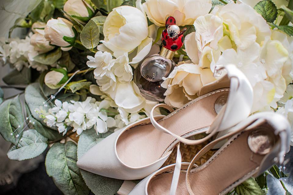 Details of Shoes and Wedding I