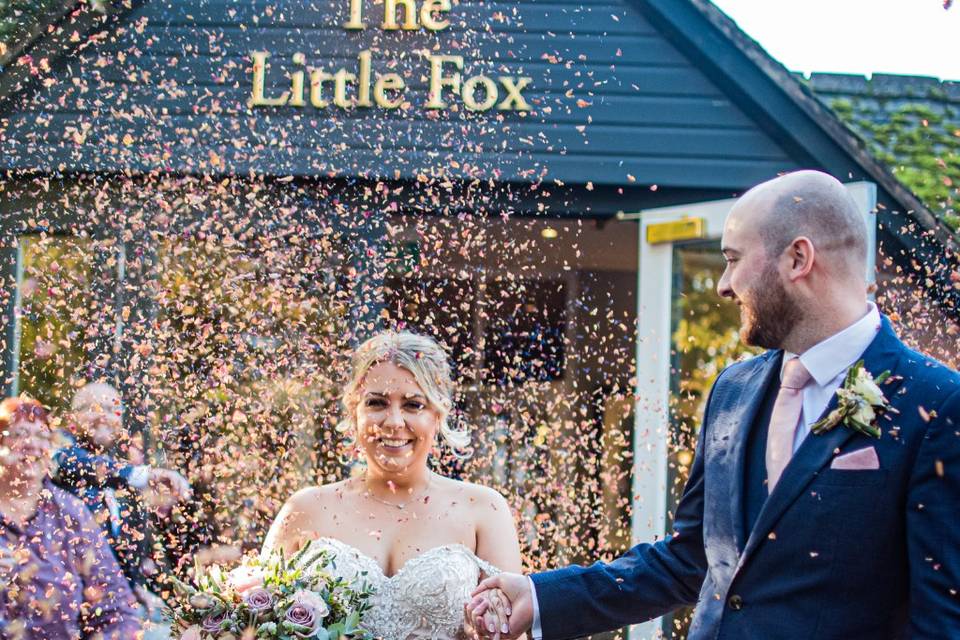 Confetti at The Little Fox