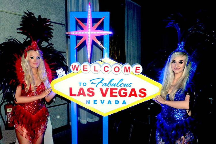 Our Showgirls & Las Vegas Sign