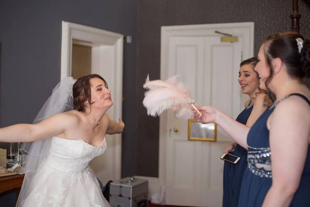 Preparations and wedding party