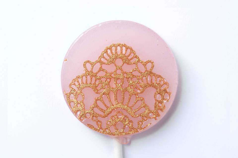 Edible Lace Lollipops