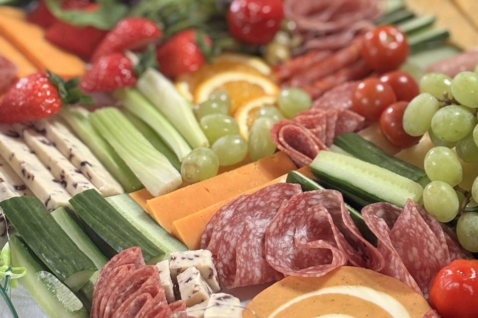 Delicious grazing table