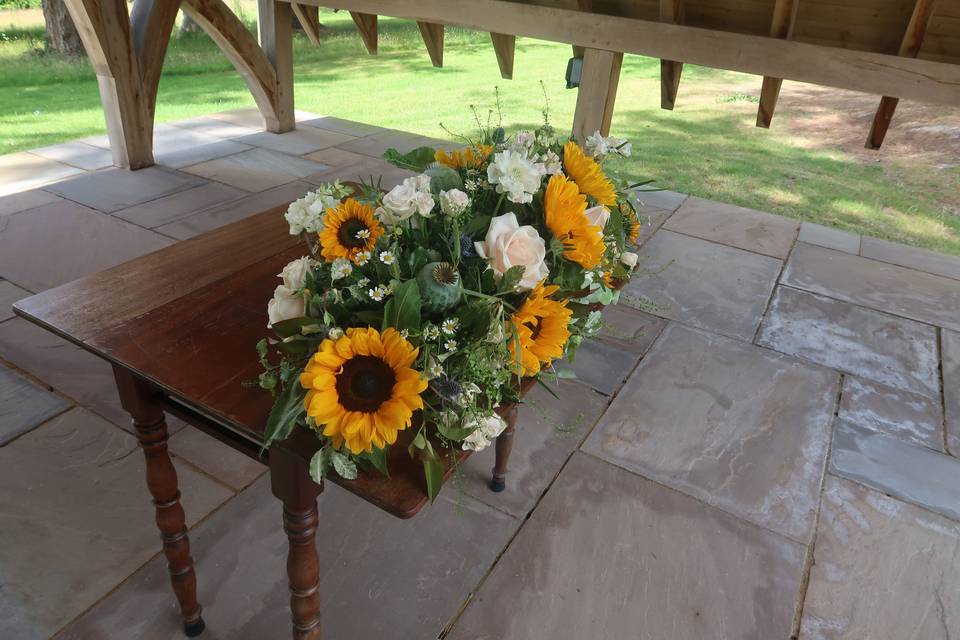 Ceremony table