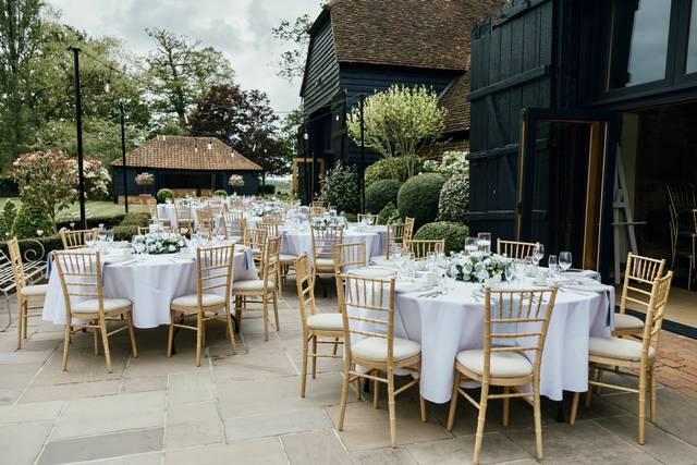 Outside dining