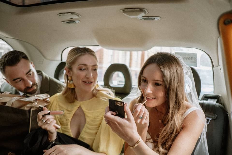 Taxi ride with Emma