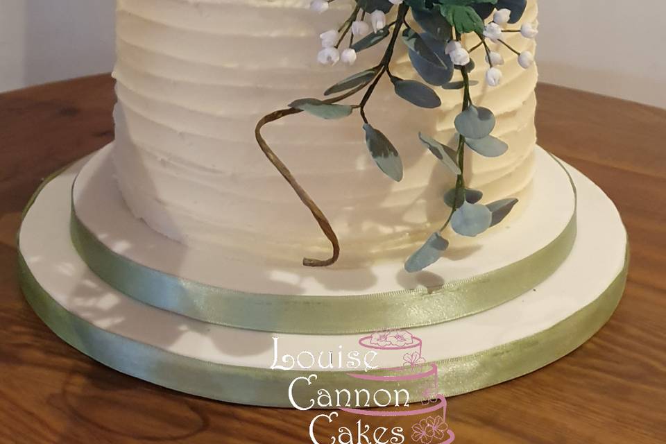 Rustic with sugar flowers