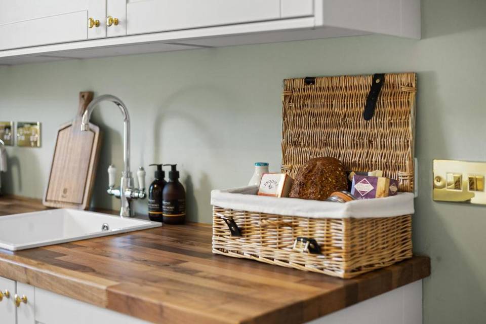 Kitchenettes in each suite