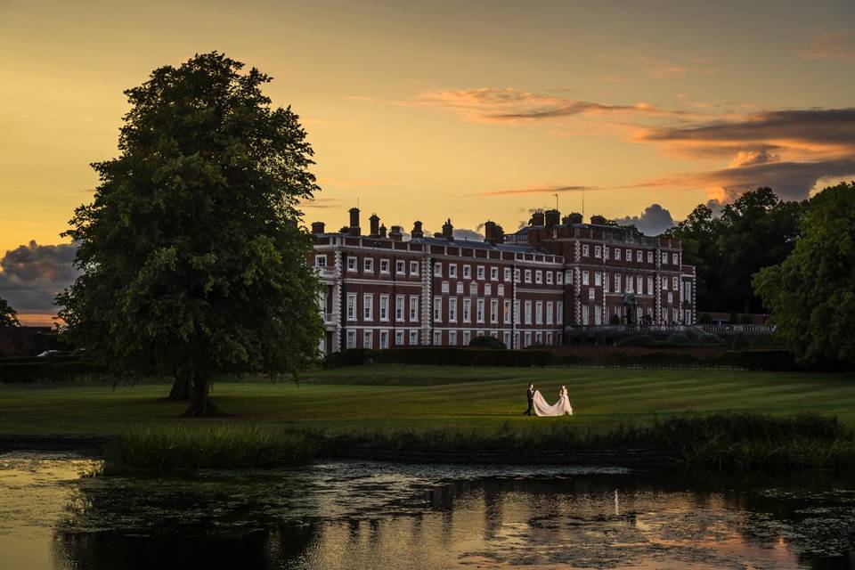 Knowsley Hall Wedding Lake