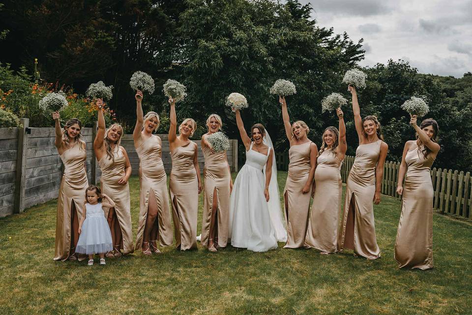 Gypsophila Bridesmaids Flowers