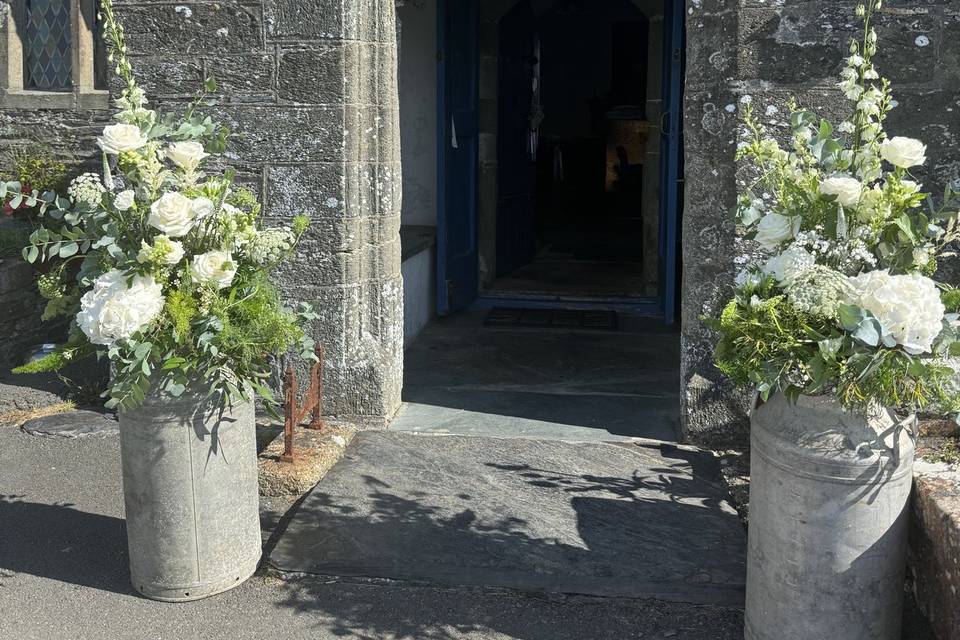 Milk Churn Arrangements