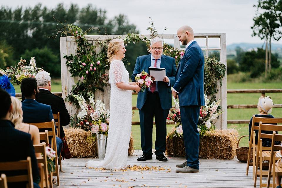 Outdoor ceremony