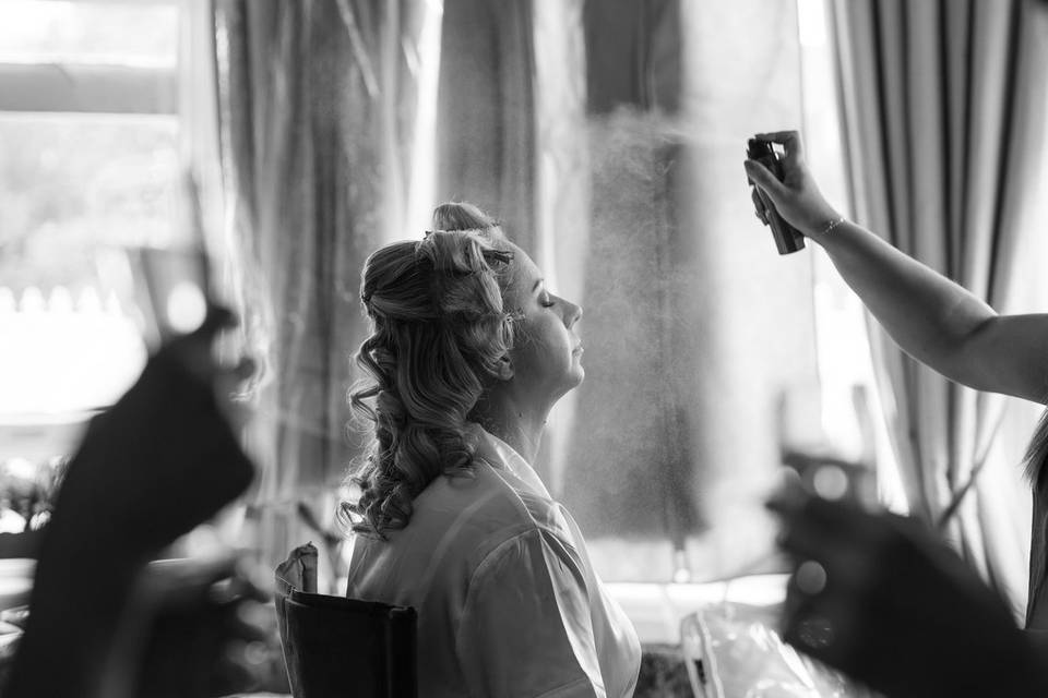 Bridal prep