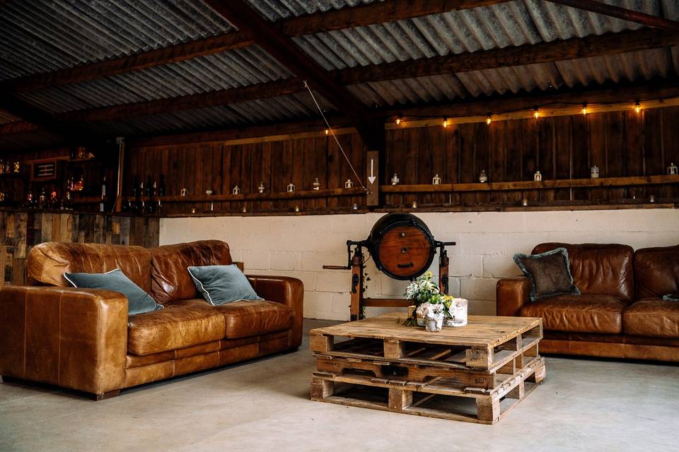 Grange Barn Seating Area