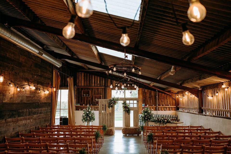 Ceremony room, inside