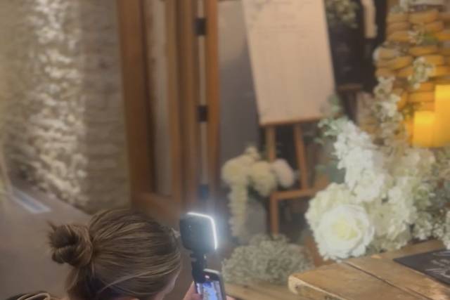 BTS of a recent wedding