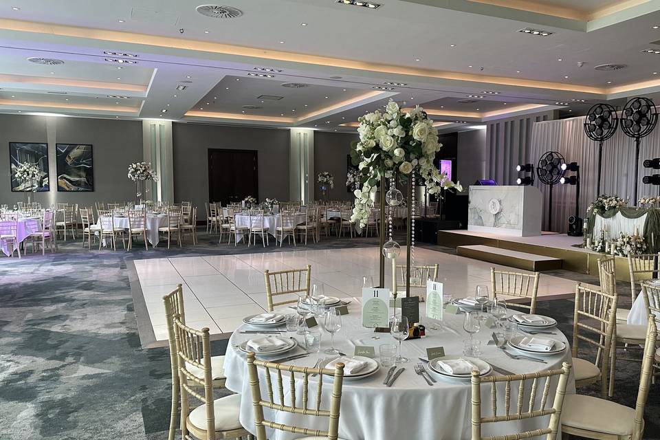 Wedding Set up w Dance Floor